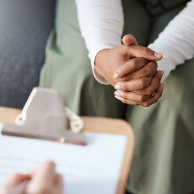 Holding hands wedding ring